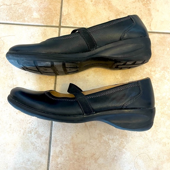 Naturalizer Shoes - Naturalizer Black Leather Mary Jane Flats